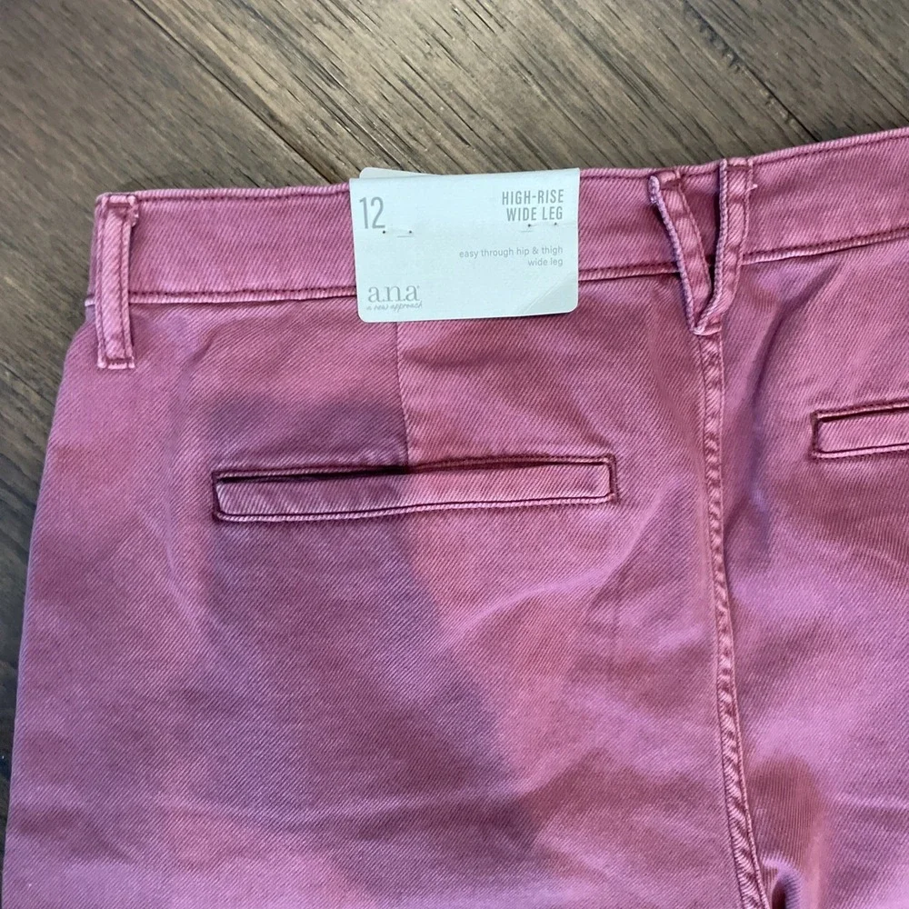 a.n.a Wide Leg‎ Jeans Women's Size 12 NWT High Rise Wide Leg Stretch